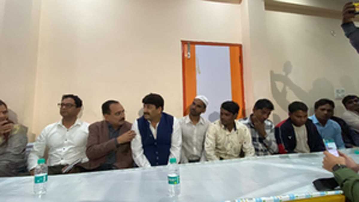 भाजपा ने उत्तरकाशी टनल ऑपरेशन में अहम भूमिका निभाने वाले दिल्ली के रैट माइनर्स को किया सम्मानित